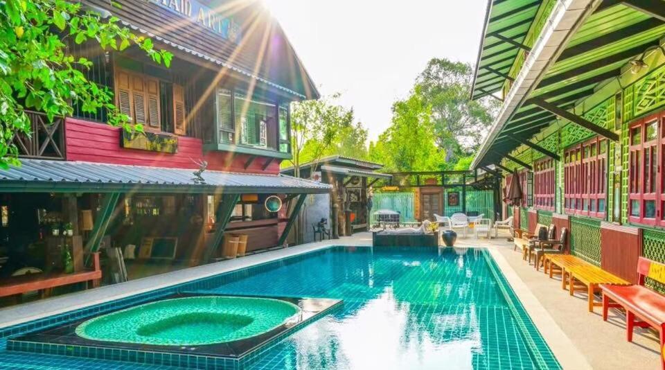 Hotel Ban Mai Vintage Pak Chong Esterno foto